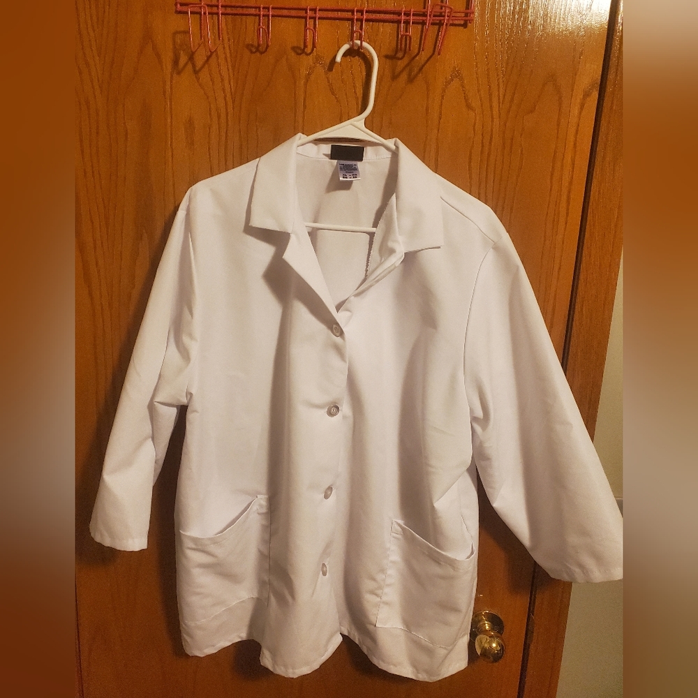 White lab coat